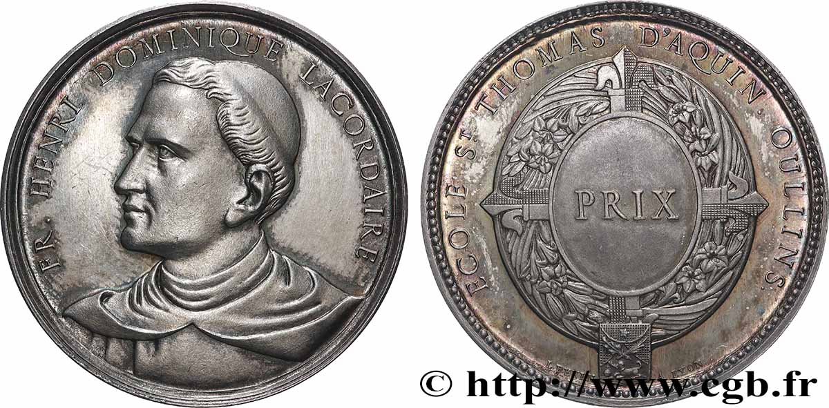 MÉDAILLES RELIGIEUSES Médaille, École Saint Thomas d’Aquin, Prix SUP/SPL