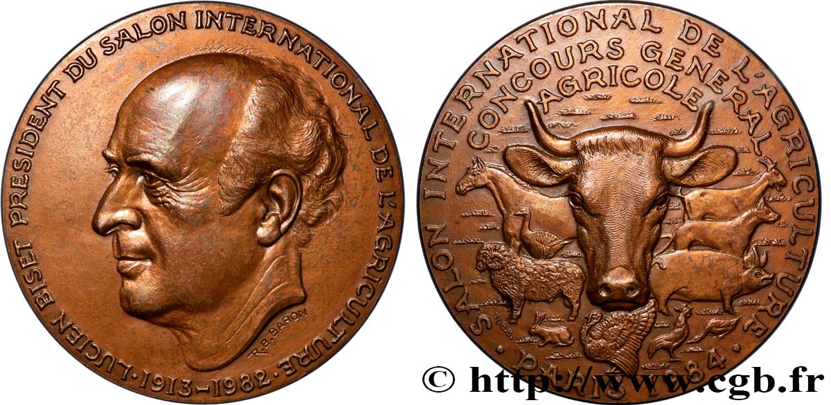 V REPUBLIC Médaille, Concours général agricole AU