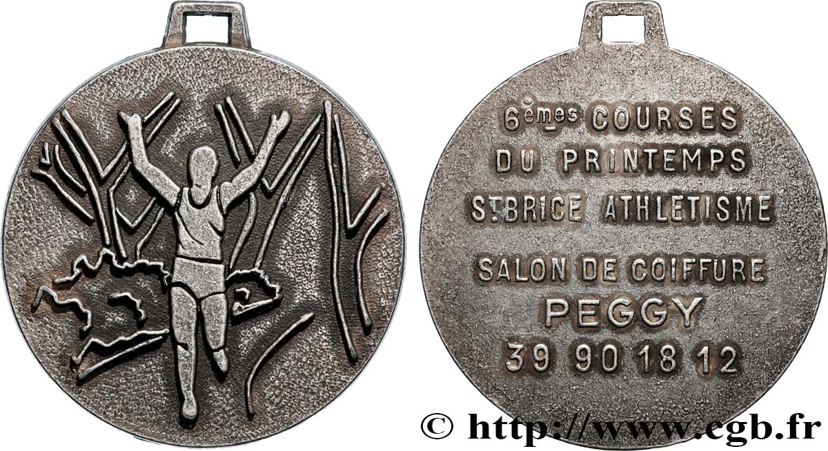 SPORTS Médaille, 6e courses du printemps AU