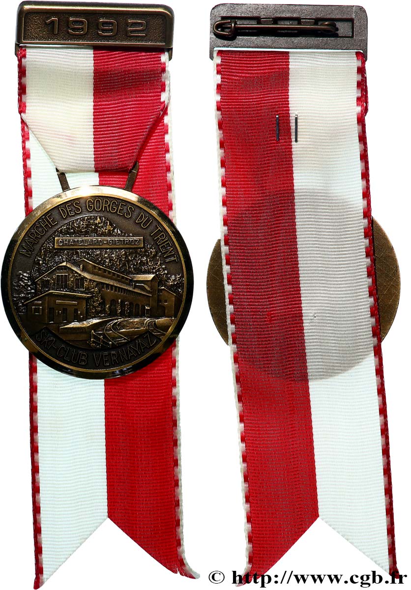 SWITZERLAND Médaille, Châtelard - Giétroz AU