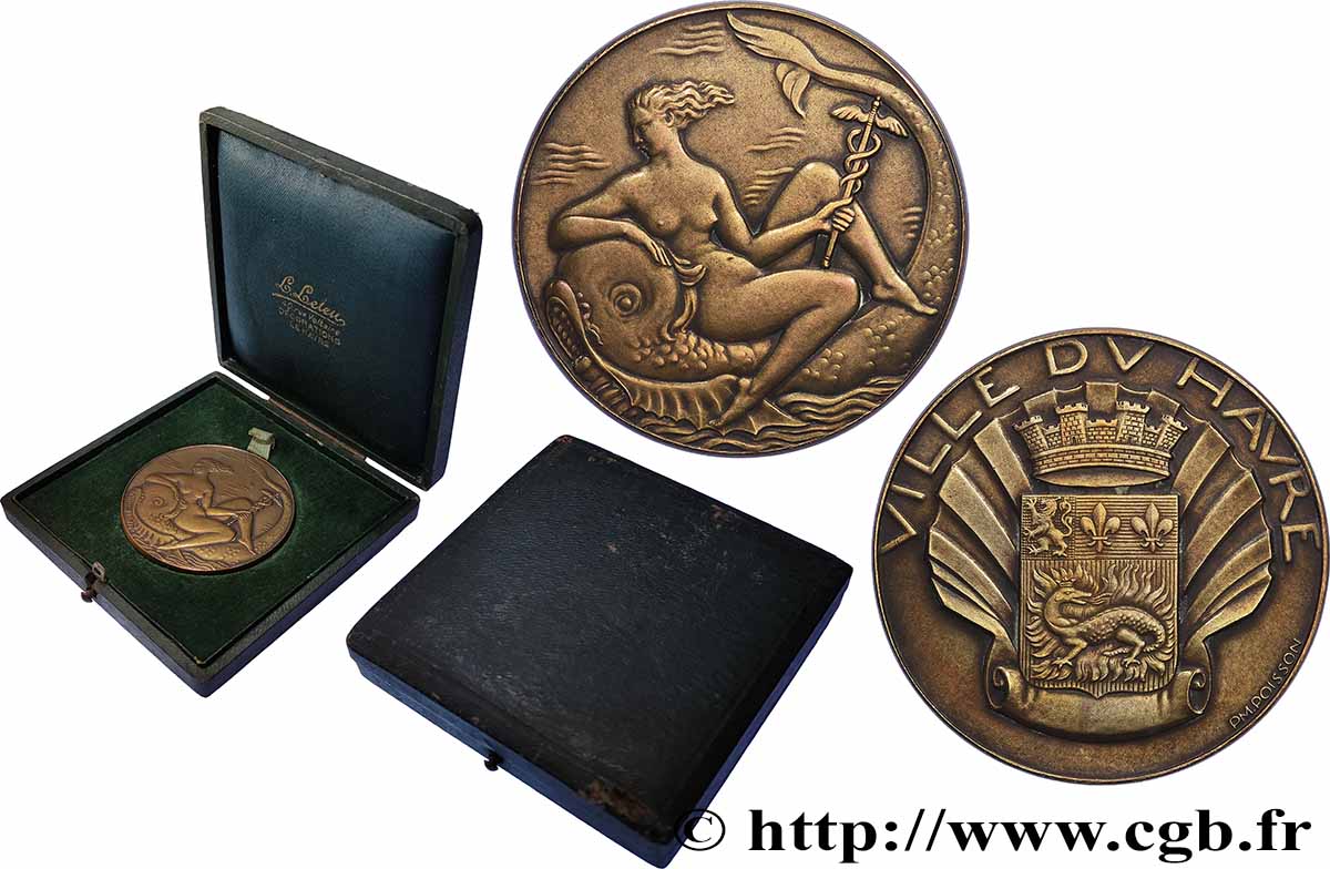 LE HAVRE Médaille, Le Havre TTB+