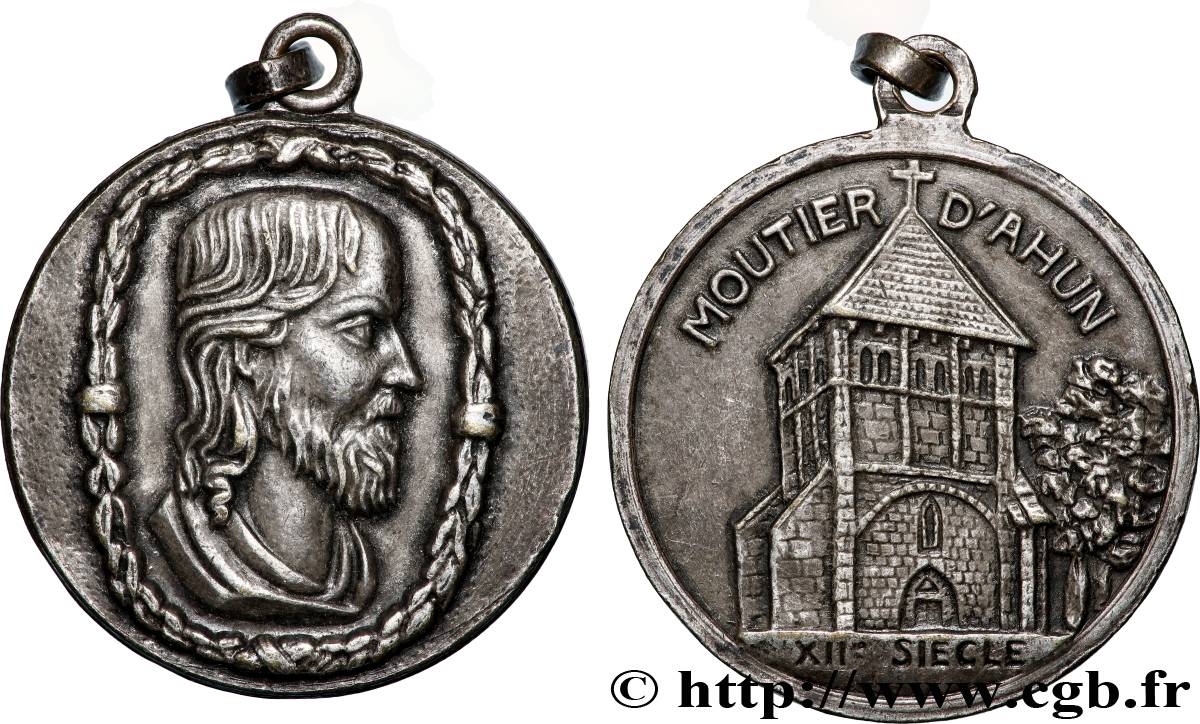 MÉDAILLES RELIGIEUSES Médaille, Moutier-d&nbsp;Ahun TTB+