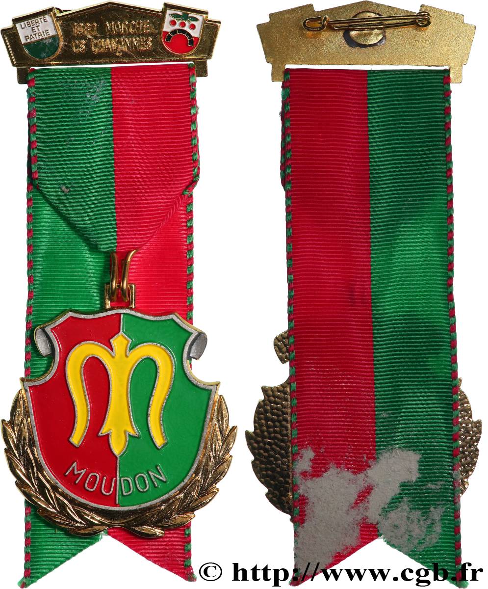 SUISSE - CANTON DE VAUD Médaille, Moudon TTB+