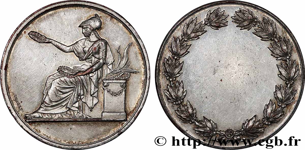 DRITTE FRANZOSISCHE REPUBLIK Médaille de récompense fVZ