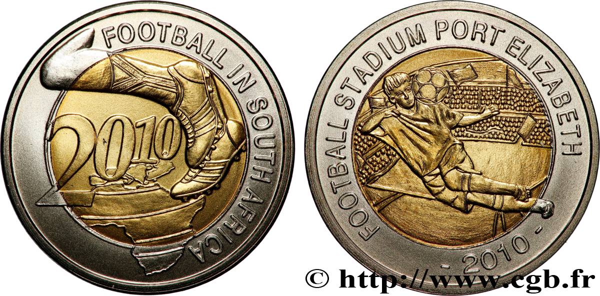 SOUTH AFRICA - REPUBLIC Médaille, Football AU