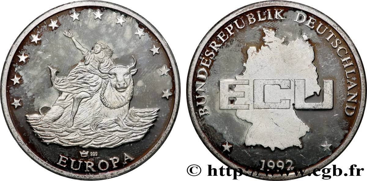 EUROPA Médaille, EUROPA, Allemagne Proof set
