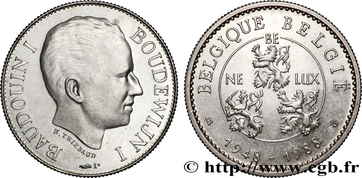 BELGIUM - KINGDOM OF BELGIUM - BAUDOUIN I Médaille, Baudouin Ier AU