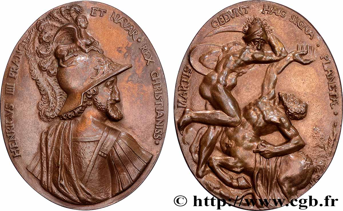 HENRY IV Médaille, Victoire sur la Savoie, Traité de Lyon, refrappe fVZ