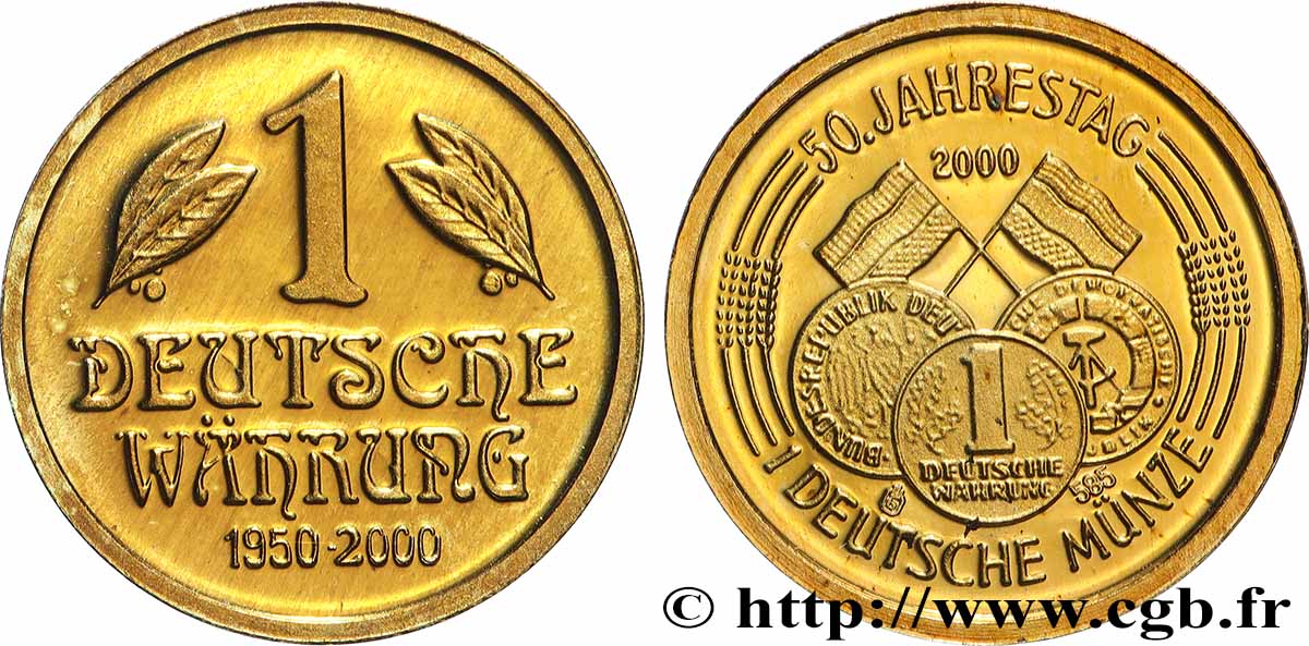 ALLEMAGNE Médaille, 50e anniversaire BE