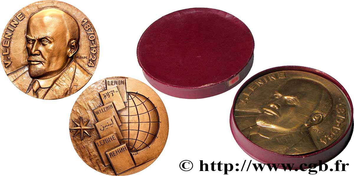 RUSSIA - SOVIET UNION Médaille, Centenaire de Lénine VZ