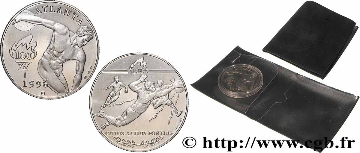 JEUX OLYMPIQUES Médaille, Jeux Olympiques d&nbsp;été d&nbsp;Atlanta, Football fVZ