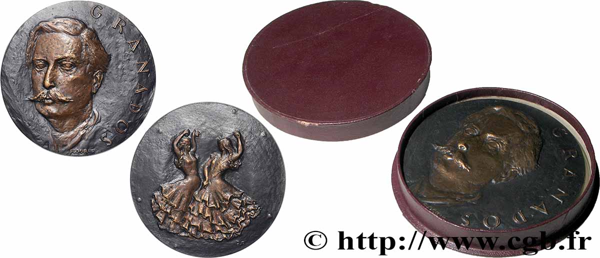 CINQUIÈME RÉPUBLIQUE Médaille, Enric Granados SPL