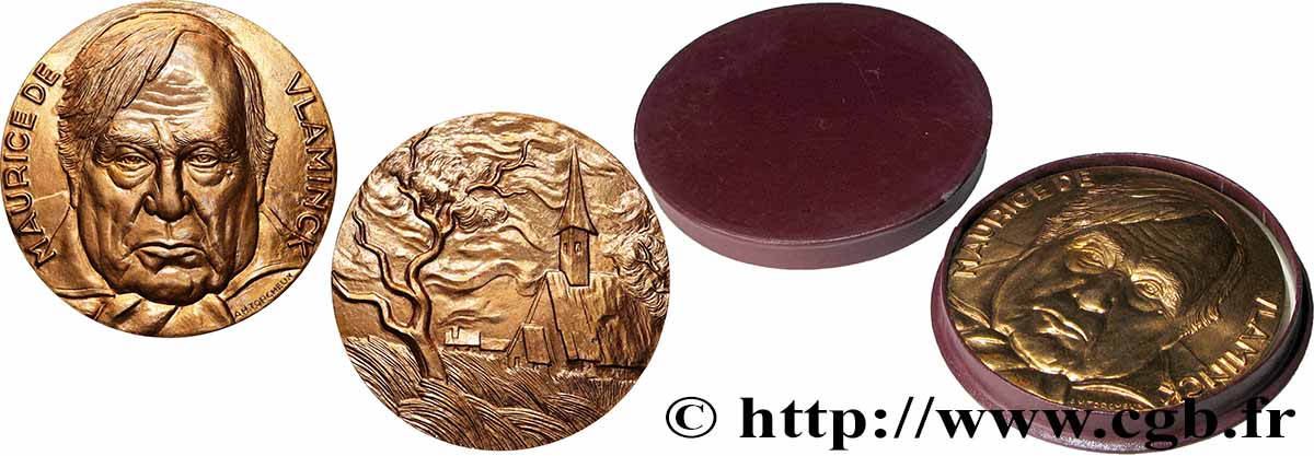 ARTISTES : GRAVEURS, PEINTRES, SCULPTEURS Médaille, Maurice de Vlaminck SPL/SUP+