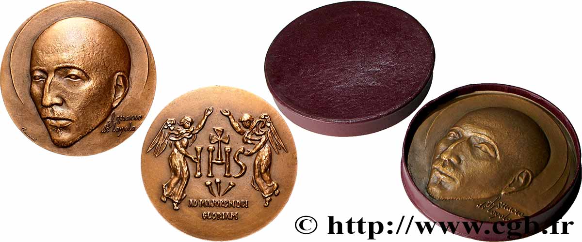 MÉDAILLES RELIGIEUSES Médaille, Ignace de Loyola SPL+