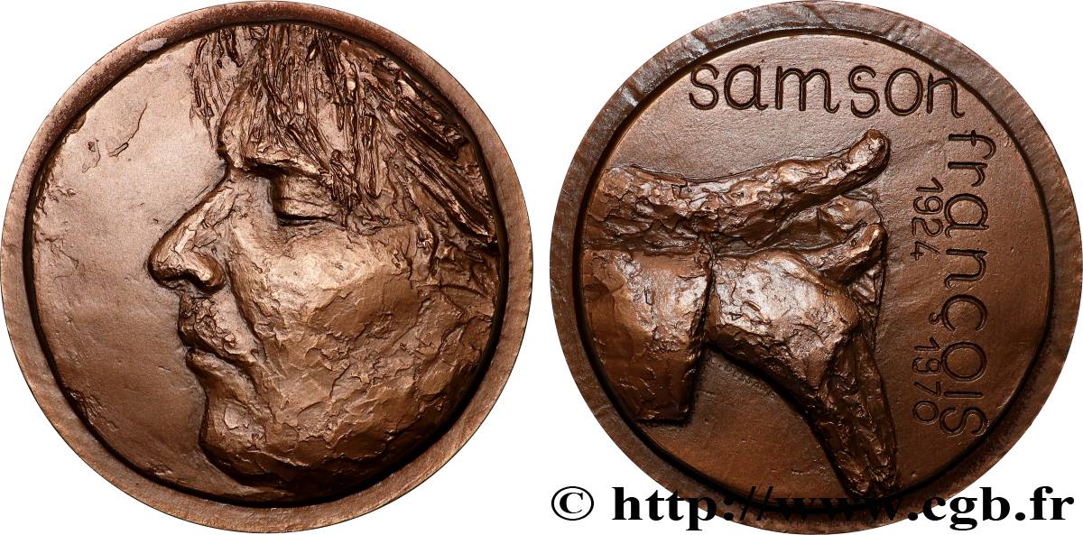 KÜNSTLER: TÄNZER, MUSIKER, KOMPONISTEN Médaille, Samson François VZ