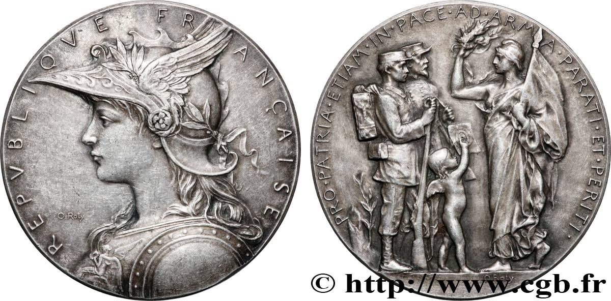 DRITTE FRANZOSISCHE REPUBLIK Médaille, Association patriotique fVZ