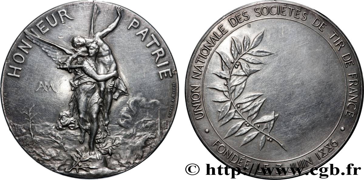 Médaille Aéronautique Travail honneur Dévouement (158-48/P15