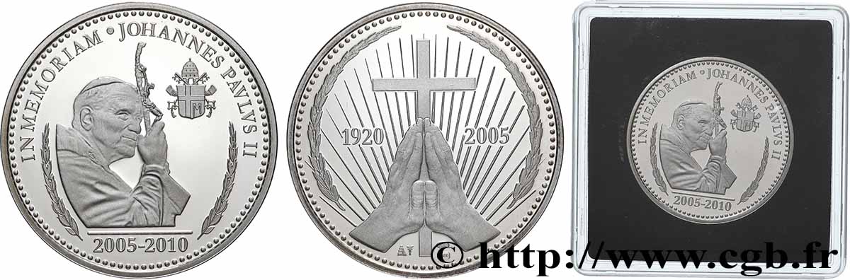 JOHN-PAUL II (Karol Wojtyla) Médaille, Jean-Paul II MS