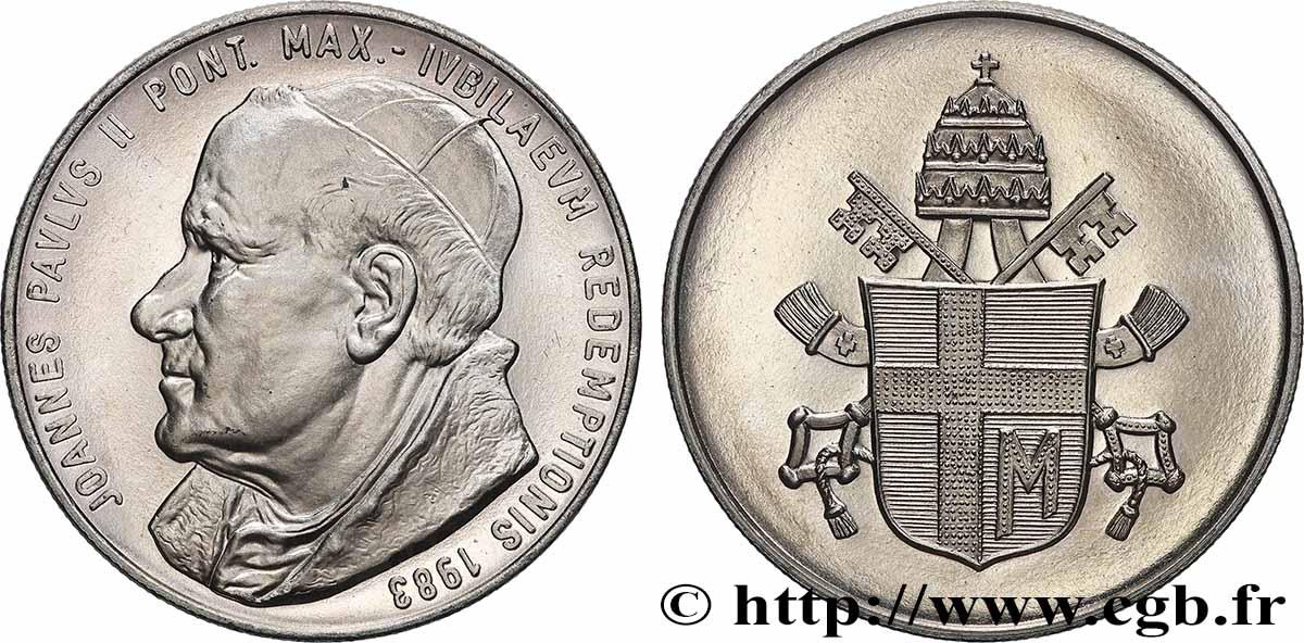 JEAN-PAUL II (Karol Wojtyla) Médaille, Ouverture de la Porte Sainte SUP