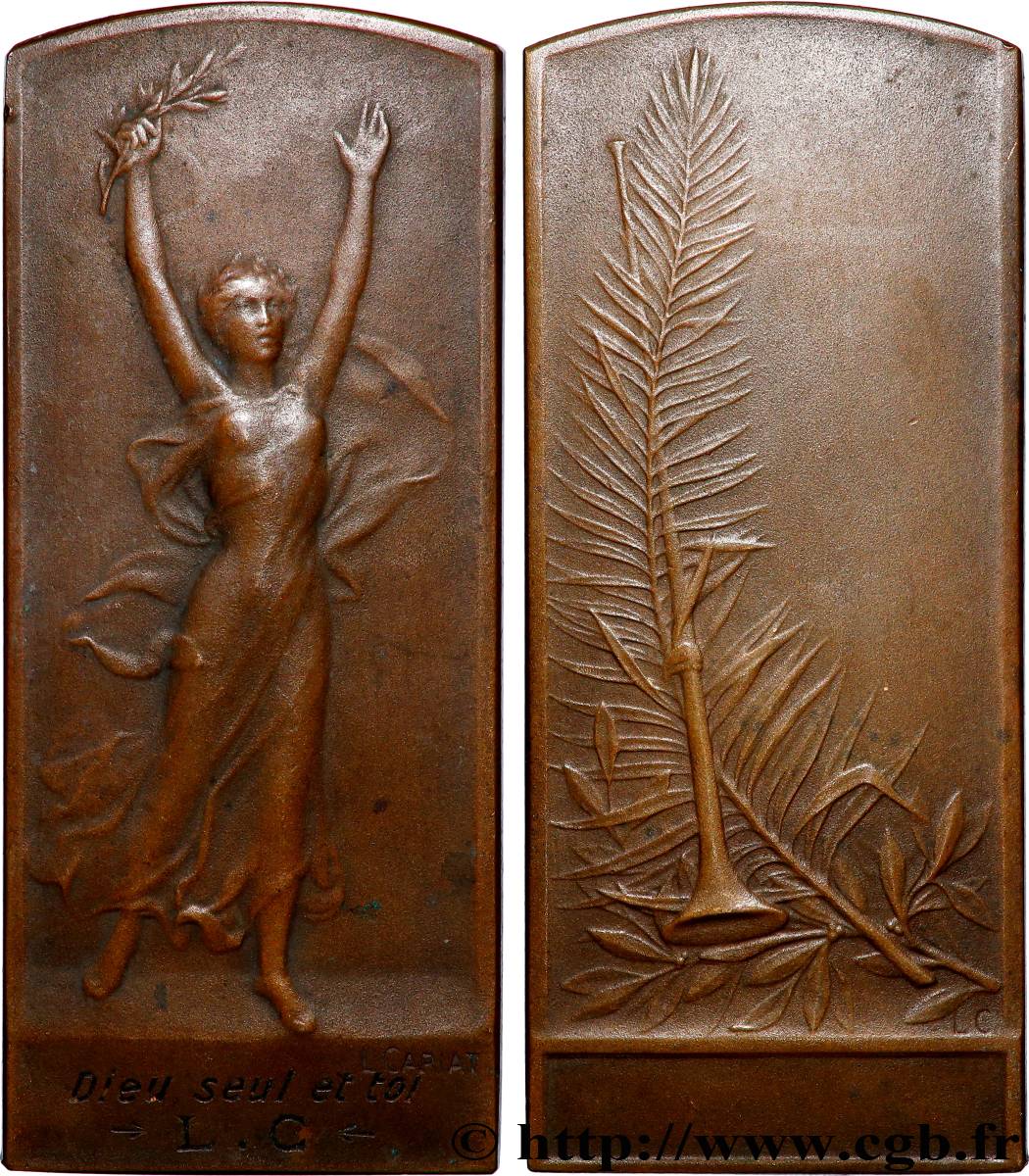 TROISIÈME RÉPUBLIQUE Plaquette, Victoire, Dieu seul et toi TTB+