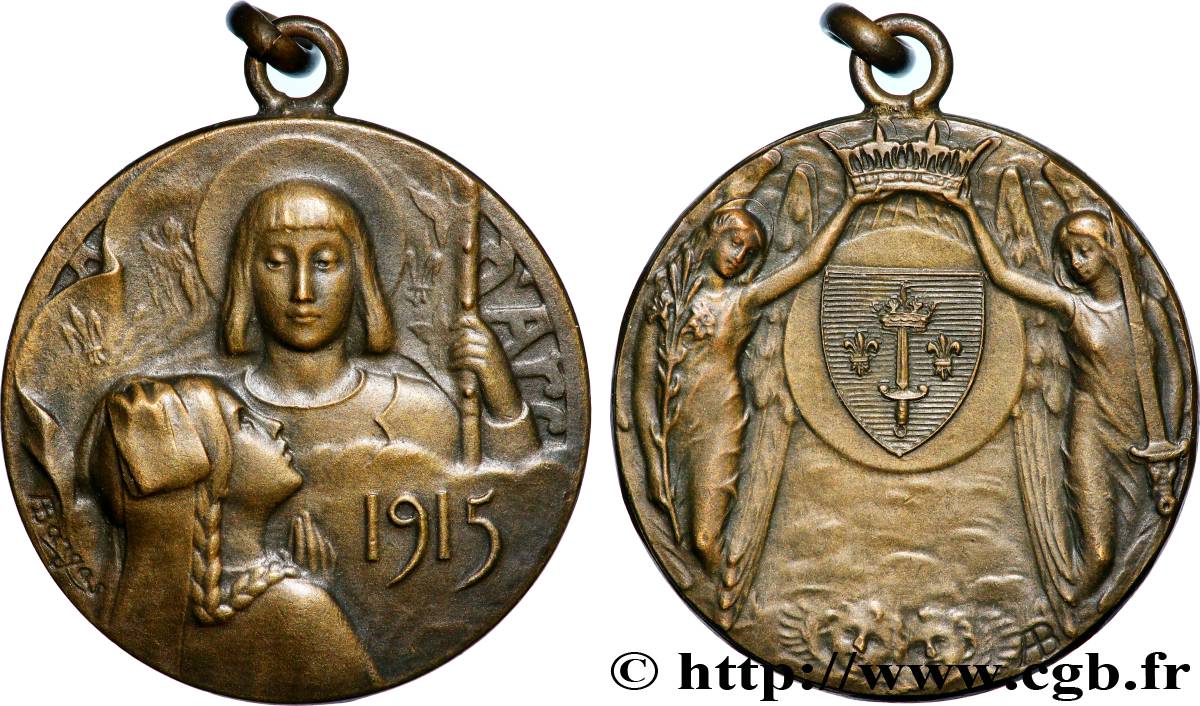JEANNE D&nbsp;ARC Médaille, Jeanne D’arc TTB+