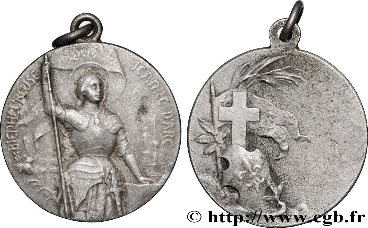JEANNE D&nbsp;ARC Médaille, Bienheureuse Jeanne d’Arc TTB+
