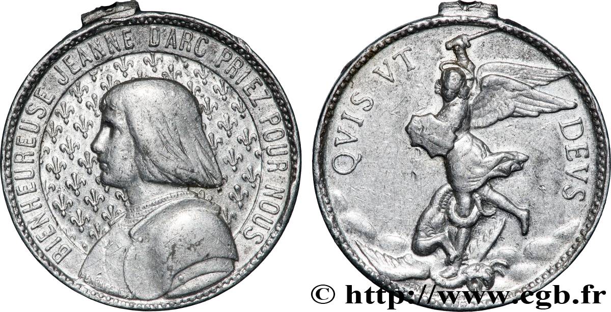 JEANNE D&nbsp;ARC Médaille, Bienheureuse Jeanne d’Arc TTB+