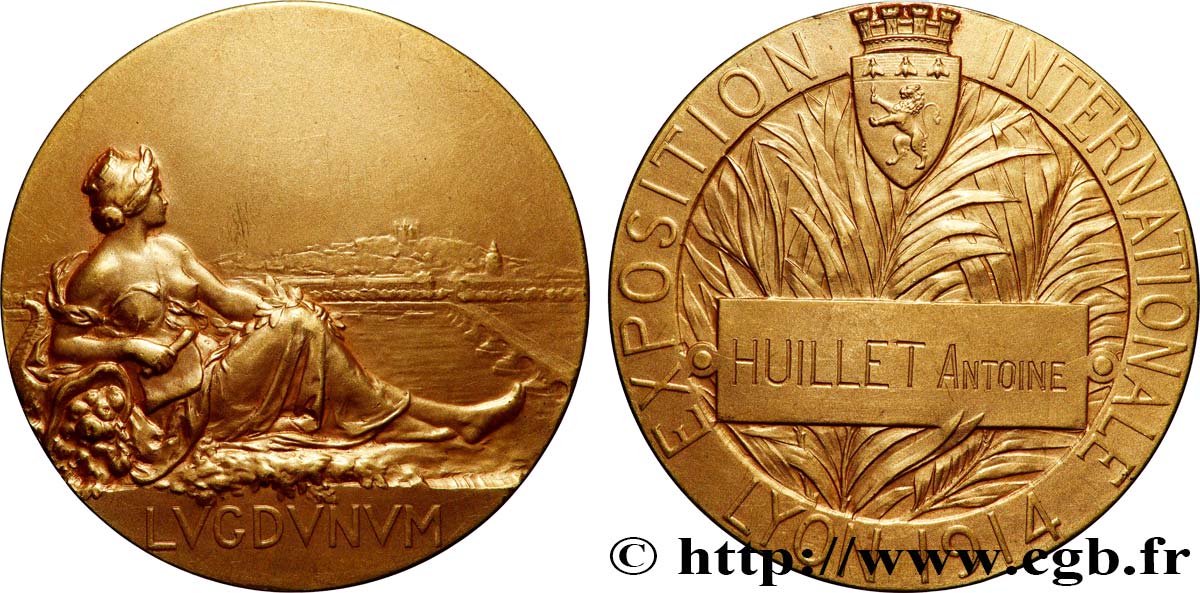 TROISIÈME RÉPUBLIQUE Médaille, Exposition Internationale TTB+/SUP