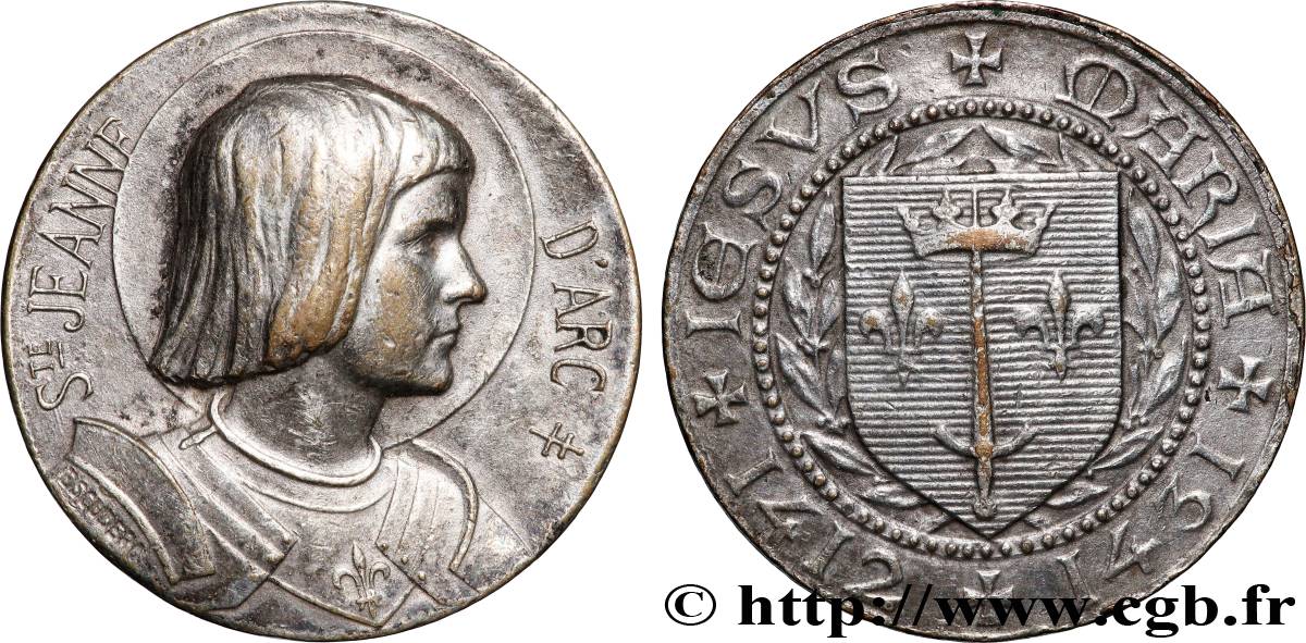 JEANNE D&nbsp;ARC Médaille, Jeanne d’Arc TTB