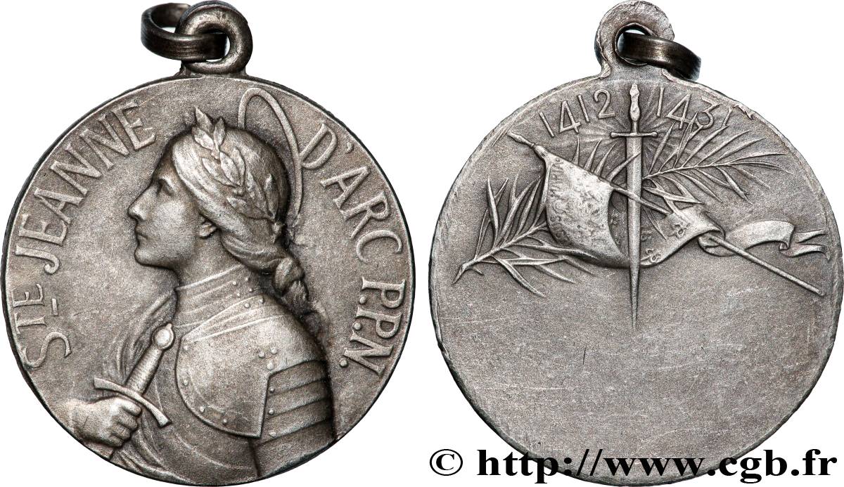JEANNE D&nbsp;ARC Médaille, Jeanne d’Arc TTB+