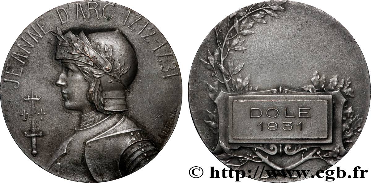 PERSONNAGES CÉLÈBRES Médaille, Jeanne d’arc TTB