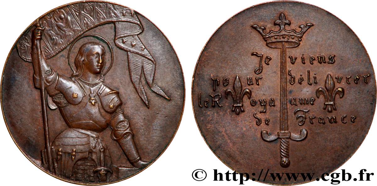 JEANNE D&nbsp;ARC Médaille, Jeanne d’Arc TTB