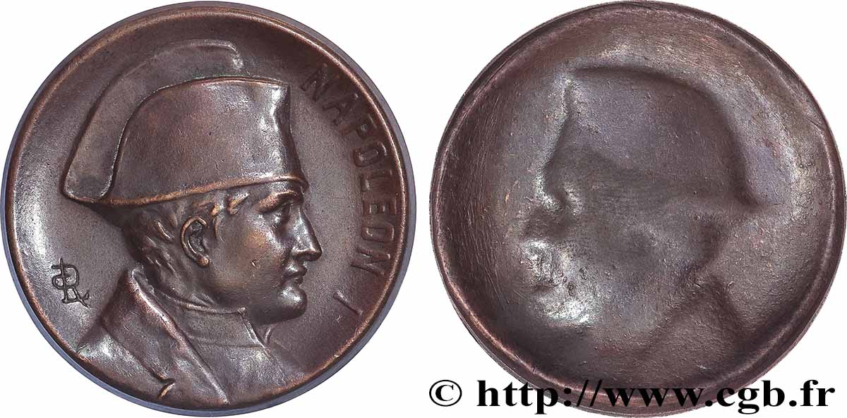 GESCHICHTE FRANKREICHS Médaille, Napoléon Ier, uniface fVZ