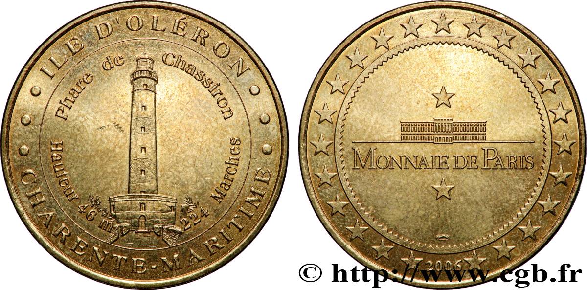MÉDAILLES TOURISTIQUES Médaille touristique, Île d’Oléron TTB+