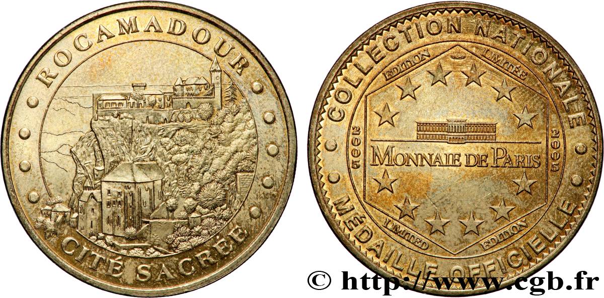 TOURISTIC MEDALS Médaille touristique, Cité sacrée de Rocamadour VZ