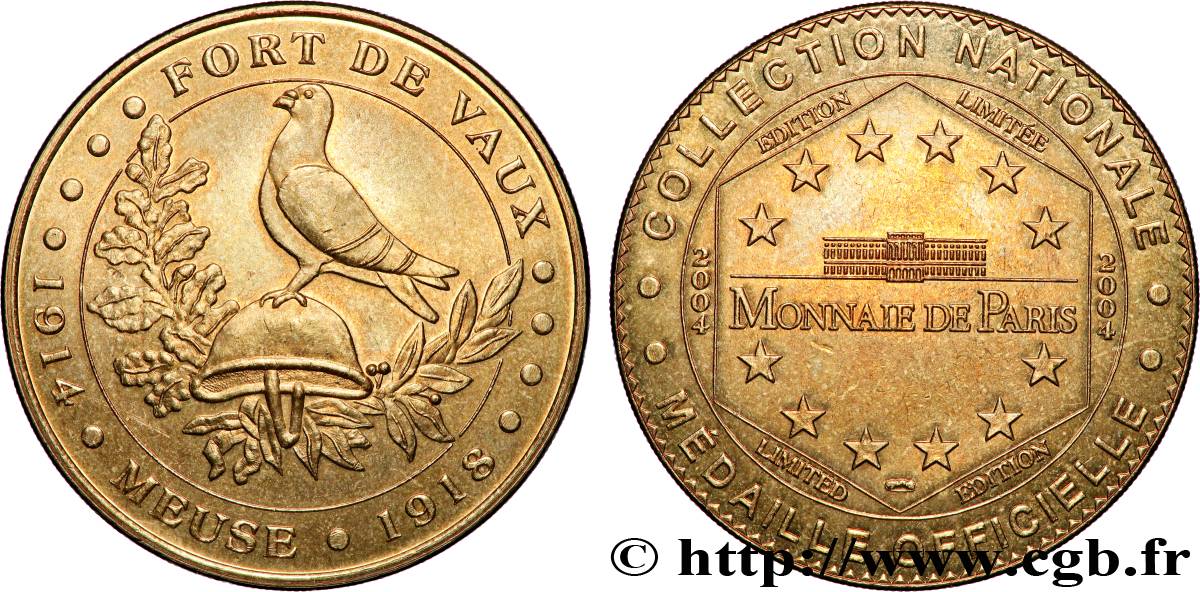 TOURISTIC MEDALS Médaille touristique, Fort de Vaux VZ