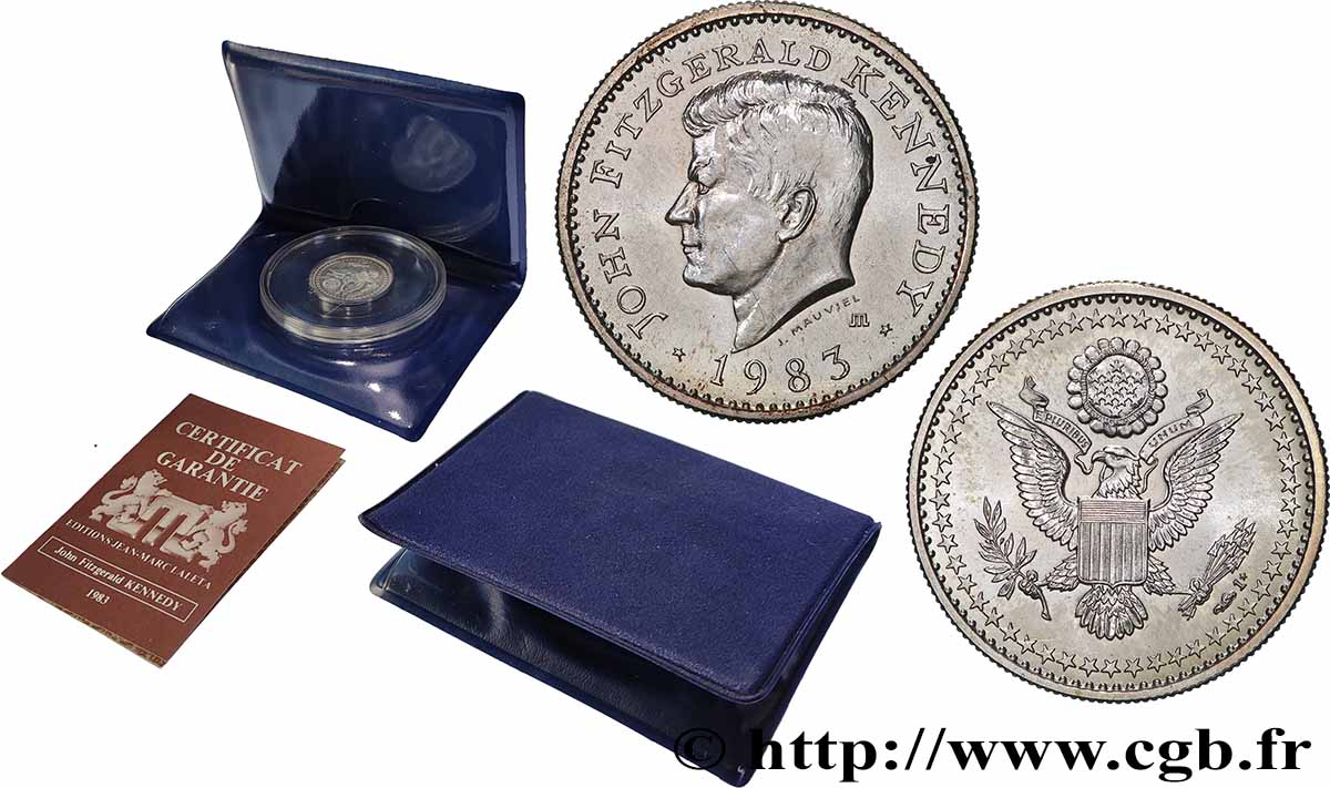 ÉTATS-UNIS D&nbsp;AMÉRIQUE Médaille, 20e anniversaire de la mort de John Fitzgerald Kennedy SUP