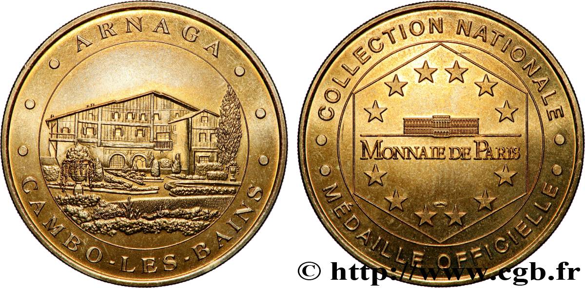 TOURISTIC MEDALS Médaille touristique, Arnaga, Cambo-les-Bains AU