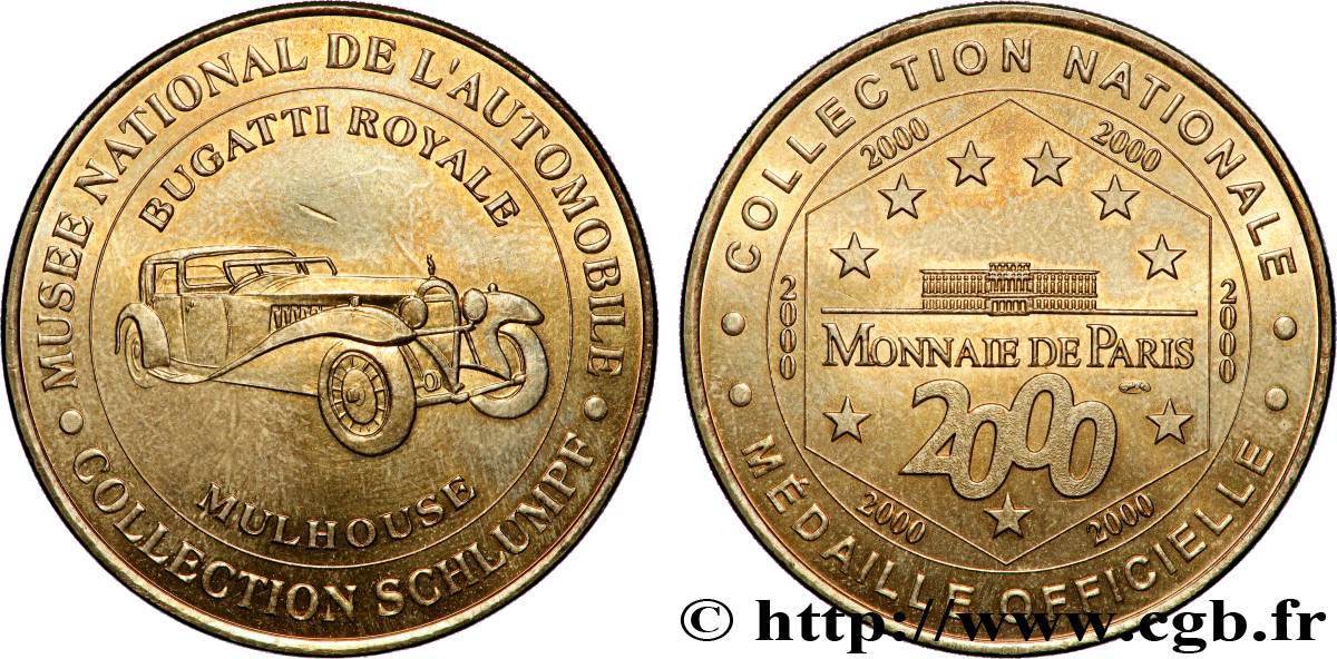 TOURISTIC MEDALS Médaille touristique, Musée national de l’automobile, Mulhouse AU