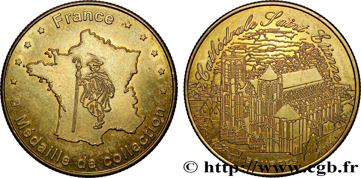 TOURISTIC MEDALS Médaille touristique, Cathédrale Saint-Étienne VZ