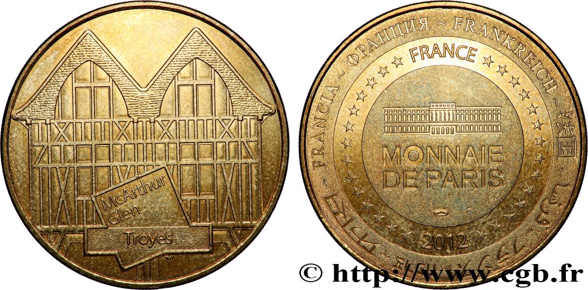 MÉDAILLES TOURISTIQUES Médaille touristique, Centre McArthurGlen SUP