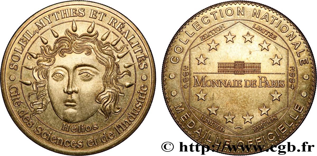 MÉDAILLES TOURISTIQUES Médaille touristique, Cité des sciences et de l’industrie, Paris SUP