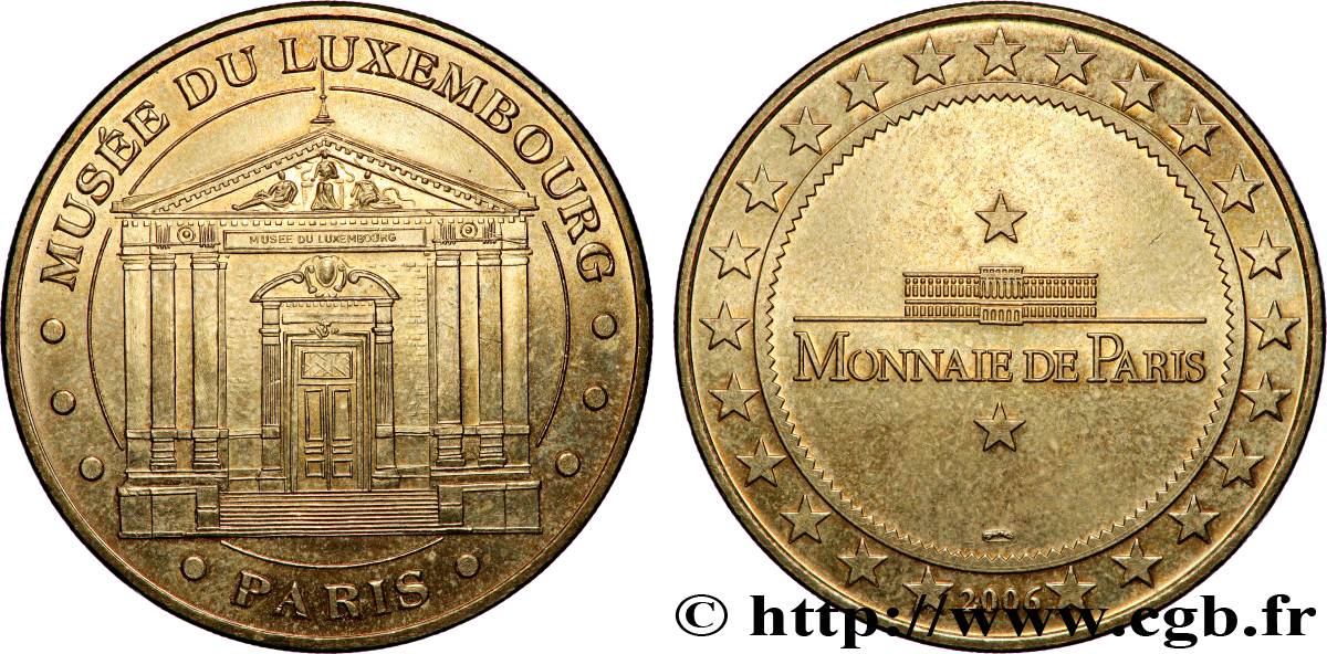 MÉDAILLES TOURISTIQUES Médaille touristique, Musée du Luxembourg, Paris SUP