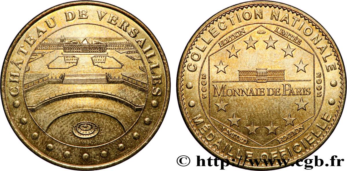 TOURISTIC MEDALS Médaille touristique, Château de Versailles VZ