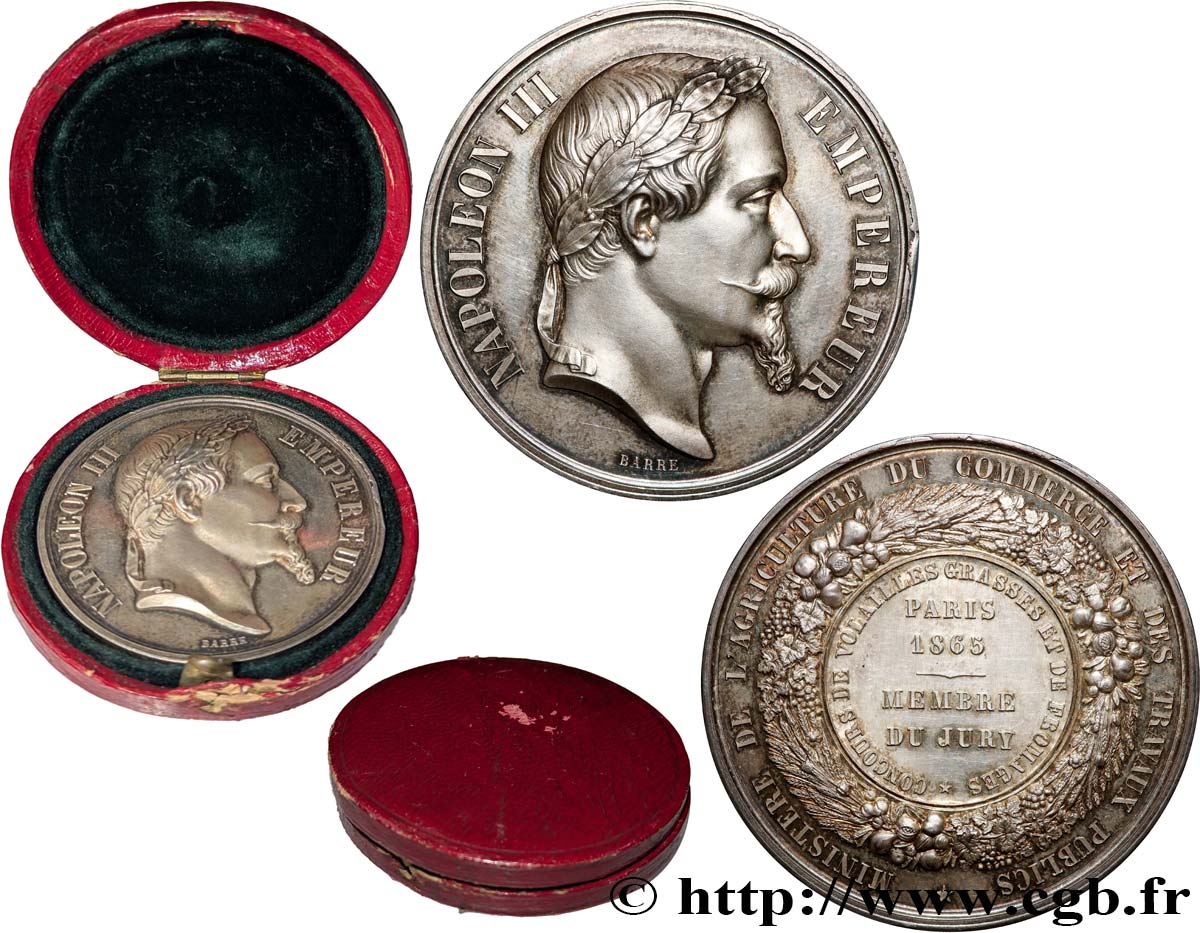SECOND EMPIRE Médaille, Concours de volailles grasses et de fromages, Membre du jury SPL