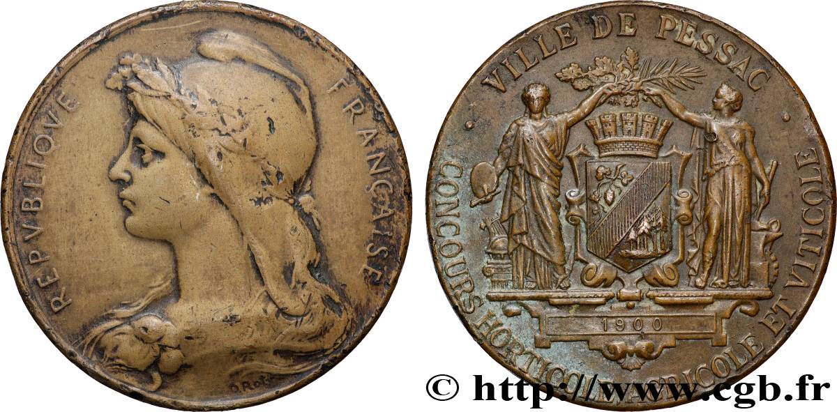 PREMIER EMPIRE Médaille, Concours horticole, agricole et viticole TTB