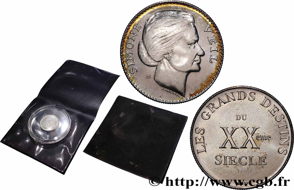 V REPUBLIC Médaille, Simone Veil AU