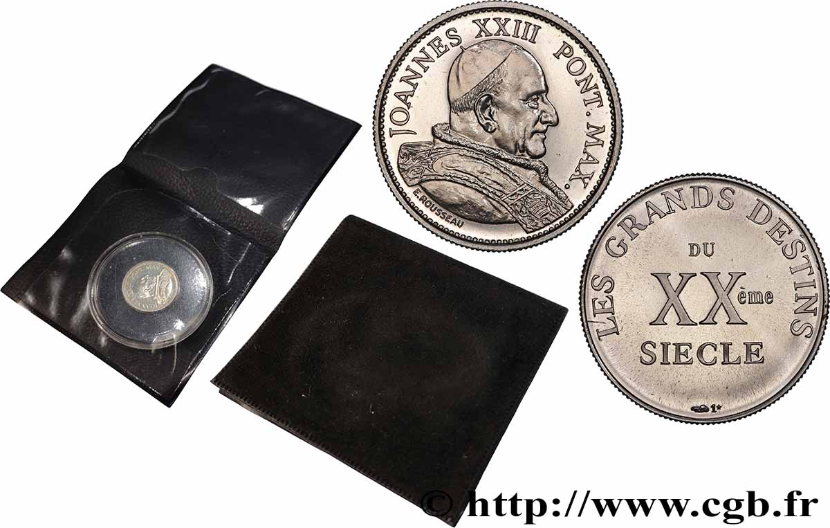 ITALIE - ÉTATS DE L&nbsp;ÉGLISE - JEAN XXIII (Angelo Guiseppe Roncalli) Médaille, Jean XXIII q.SPL