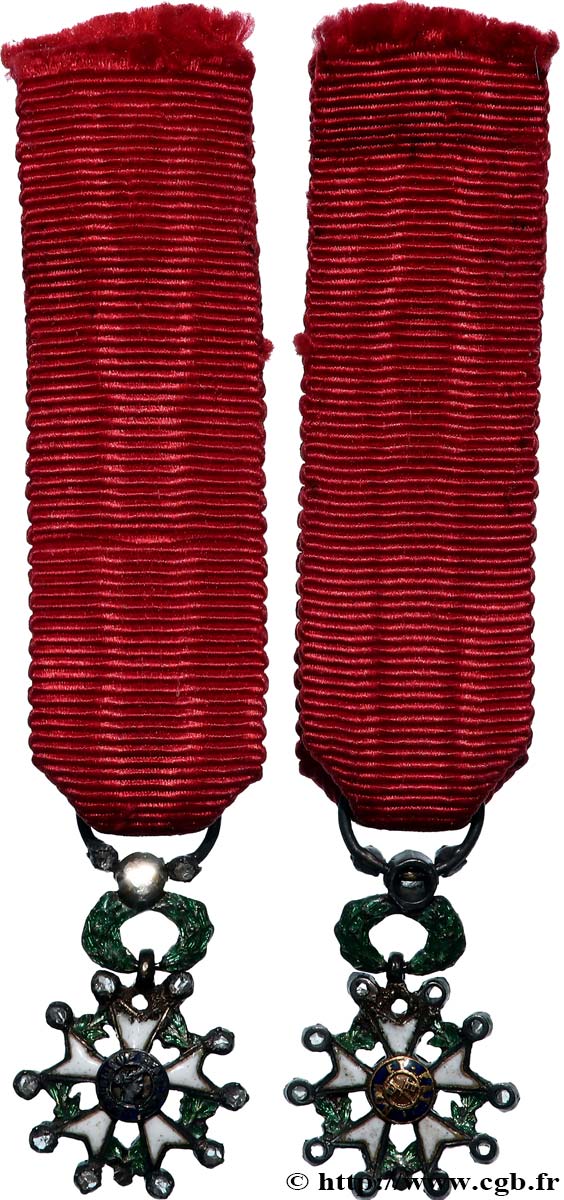 TROISIÈME RÉPUBLIQUE Légion d’Honneur, miniature - Chevalier TTB+