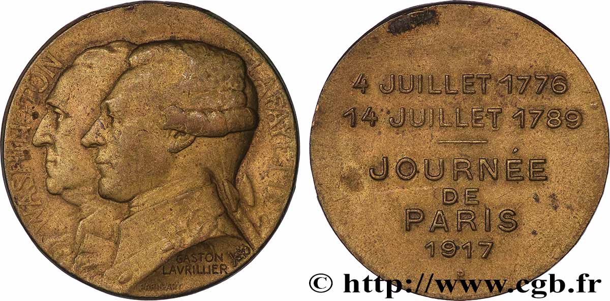 III REPUBLIC Médaille, Journée de Paris VF